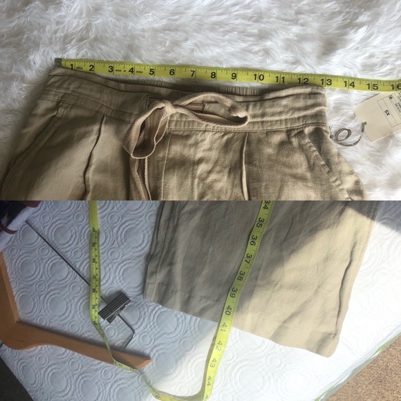 🔴SOLD🔴A New Day Tan Wide Leg Pull-On Pants - Picture 8 of 15